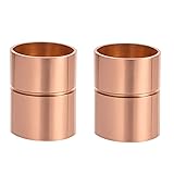 Hordolry Straight Copper Coupling Fittings, 1 Inch
