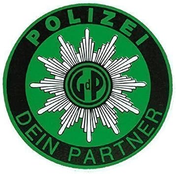 Aufkleber Gewerkschaft Der Polizei Gdp Polizeiaufkleber Amazon De Auto