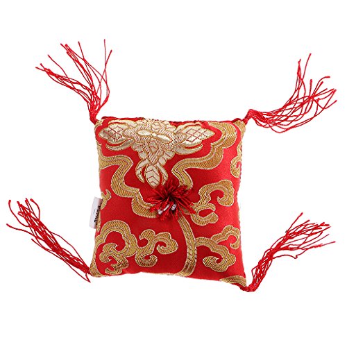 image for Baosity 2x Percussion Tibetan Singing Bowl Round Cushion Squre Pillow 