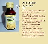 Anu Thailam 3 Bottles of 50ml Ayurvedic Nasya Oil For Sinus Relief Herbal Sinusitis Pain herbal