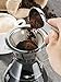 Apace Living Pour Over Coffee Maker Set w/Coffee Scoop and Cork Lid - Elegant Coffee Dripper Pot w/Glass Carafe & Permanent Stainless Steel Filter (400 ml / 13.5 oz)