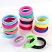 Hair ties no crease for kids baby toddlers girls - Small seamless 50 PCS 10 Colors hair bands ponytail Holder - Hanmei