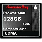 Komputerbay 128GB Professional Compact Flash Card CF 600X 90MB/s Extreme Speed UDMA 6 RAW 128 GB
