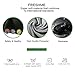 3D Light Blocking Sleep Mask - 2 Pack Comfortable & Lightweight Eyeshade with Adjustable Strap Ear Plugs Carry Pouch for Travel Airplane Naps Blindfold Sleeping Mask for Women Men Father's Day Gift