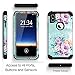 PIXIU for iPhone Xs Max case,3 in 1 Hybrid Hard PC Soft Rubber Heavy Duty Rugged Shockproof Protective Phone Cover for iPhone Xs Max 6.5 Inch 2018 Released Peonies Floral