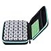 Hipiwe 30 Bottle Diamond Embroidery Storage Carrying Case - Diamond Painting Accessory Organizer Box DIY 5D Diamond Art Craft Accessory Organizer Jewelry Beads Sewing Pills Container Holder (Blue)