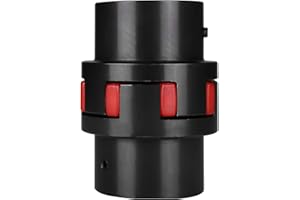 Sinoblu D54 L78 Bore 12-25mm 45 steel Flexible Elastic Shaft Coupling XL2 type Jaw coupling with elastomeric spider for medium and large equipment