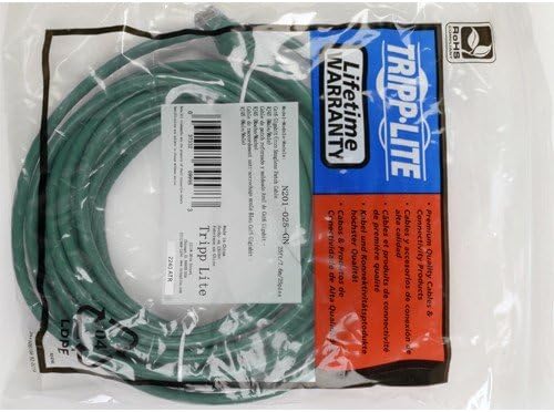 Tripp Lite N201-006-GN Cat6 Gigabit Snag Less Moulded Patch Cable - Green, 6-ft - Image 3