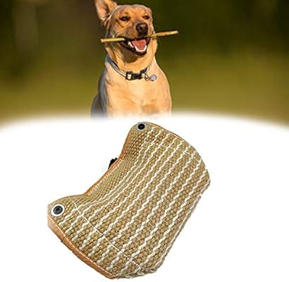 Jute Linen Bite Wedge Bite Pillow K9 Rough Hemp Training Dog Bite