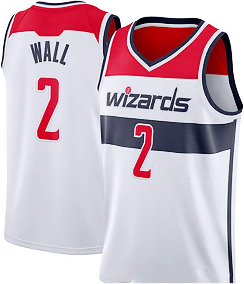 Men's Basketball Jersey，Suitable for Wizards 2 Wall