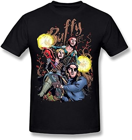 Anskan Men's Buffy The Vampire Slayer T Shirt XXL Black