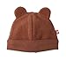 Zutano Infant Unisex-Baby Fleece Hat,Chocolate,6m (0-6 months)