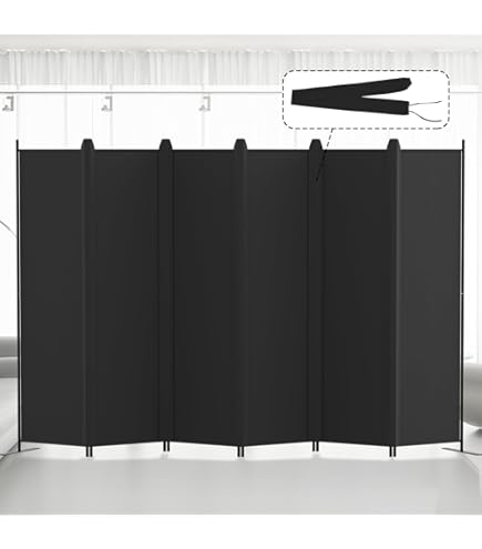 Amazon.com: Kokorona 6 Panel Room Divider, 6FT Tall Rolling
