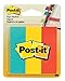 Post-it Page Markers, Assorted Colors , 1 in x 3 in, 3 Pads/Pack, 50 Sheets/Pad (5221)
