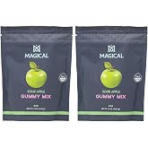 Magical Butter Sour Apple Gummy Mix 2-Pack - Classic (Cane Sugar) | Sour Apple gummy mix, Classic line, 2-pack. Cane sugar sweetened. Each bag makes ~30 gummies in 10mL molds.