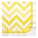 Chevron Yellow and Gray - Party Tableware Plates, Cups, Napkins - Bundle for 32