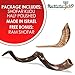 HalleluYAH Yemenite kudu Shofar From Israel Plus Free Bonus Ram Horn
