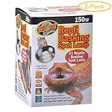 Zoo Med Repti Basking Spot Lamp Replacement Bulb 150 Watts - Pack of 2