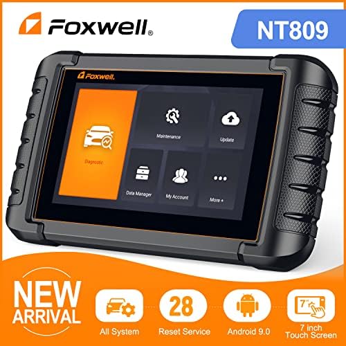 FOXWELL All System Diagnostic Scanner with 28 Service Reset NT809, ABS
