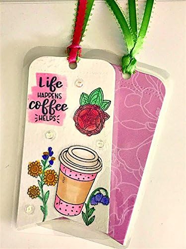 Life Happens Coffee Helps Book Marker
