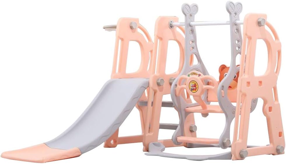 plastic play set with slide