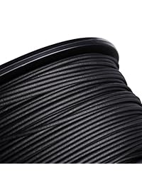 SainSmart 1,75 mm. epa-cf Fibra de Carbono relleno de nailon bobina de filamento 2.2 pound (2.2lb) para impresoras 3d, 2.2 pound, color negro, Negro, 1