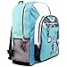 17 inch Turquoise Plaid Butterfly Student Bookbag Backpack