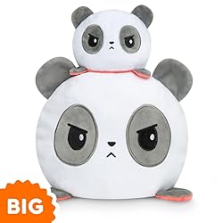 TeeTurtle - Original Reversible Big Panda Plushie