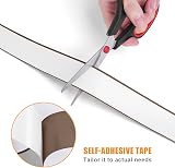 flintronic Bath Sealant Strip 4.5m Self Adhesive Caulk Tape 20mm view 3
