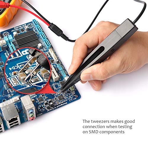Micsoa MICTL-038 Premium Test Leads Set, Digital Multimeter Leads Kit Multimeter Probes Electronic Multimeter Test Leads with Alligator Clips Set of 20 - Thumbnail 3