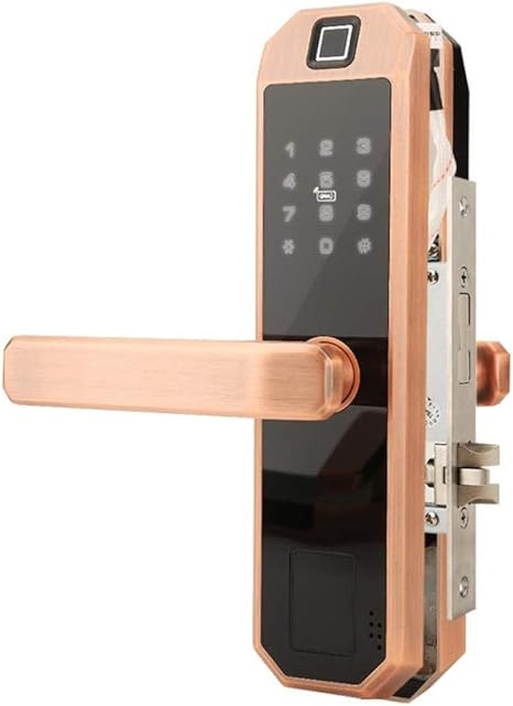 Amazon Co Jp スマートタッチスクリーンキーボードのカードのパスワード 指紋メカニカルキーロック解除ドア 2 ホーム キッチン