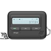 elago Pager Case for AirPods Pro 2 | Chain Strap Included, Shock Resistant, Full Protection, for Men (Black)