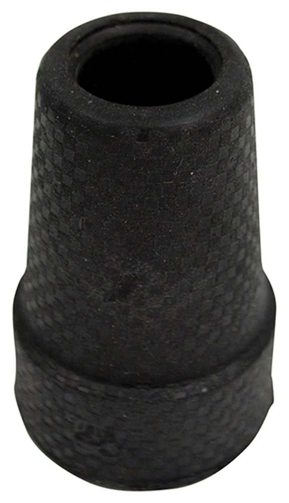 Aidapt Deluxe Walking Stick Rubber Ferrule with Chequered Pattern. Available in Three Sizes (19")
