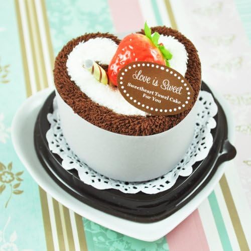 Love is Sweet Sweetheart Towel Cakes - Baby Shower Gifts & Wedding Favors