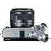 Canon EOS M6 Mirrorless Digital Camera (Silver) w/EF-M 15-45mm f/3.5-6.3 is STM + Wide-Angle and Telephoto Lenses + Portable Tripod + Memory Card + Deluxe Accessory Bundlethumb 2