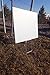 Box of 25 Blank Yard Signs 18x24 with H-Stakes for Graduations, Political Parties, Businesses, or Garage Sales