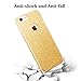 Hanlesi iPhone 7 Case, Shiny Gradient Bling Series Case Hard Silicone Three-in-one Gradient Solid Color Shiny Phone Protection Shell for Apple iPhone 7 4.7 inch