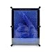 Classic 3D Art Sculpture Plastic Pin Art Pinart Impression Board Desktop Office Toy Kids Children Gift, Large Size, Blue