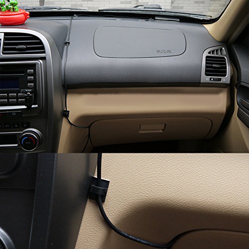 Wall of Dragon 10 Pcs/Set Car Wire Tie Cable Mount Clamp Clip Interior Accessories Stowing Tidying Self-adhesive Auto Fastener Plastic