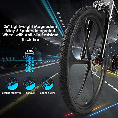 ANCHEER Electric Bike Folding Electric Commuting Bike/Mountain Bike