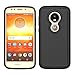 Huness Moto E5 Play Case,Moto E5 Cruise Case with HD Screen Protector Durable Armor and Resilient Shock Absorption Case Cover for Motorola Moto E5 Play,Moto E5 Cruise Phone (Black)