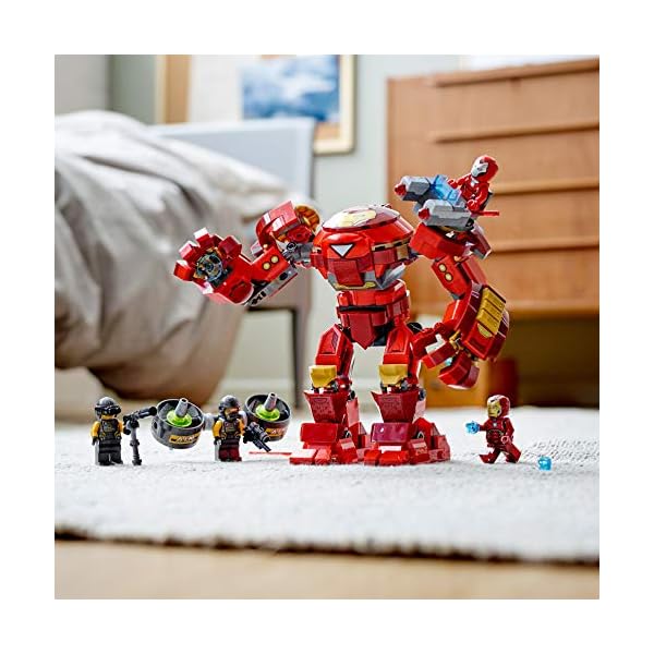 LEGO-76164-Marvel-Avengers-Iron-Man-Hulkbuster-vs-AIM-Agent-Posable-Mech-Action-Figure LEGO 76164 Super Heroes Iron Man Hulkbuster versus A.I.M. Agent