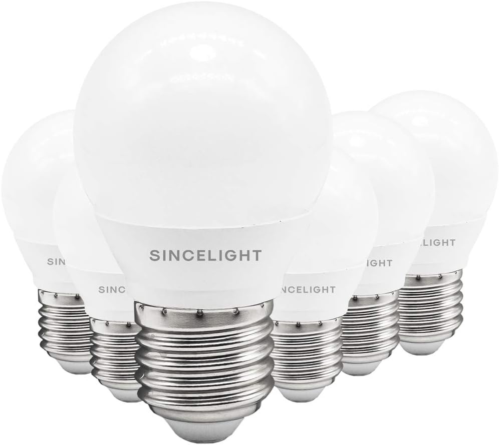 E27 LED P45 Golf Ball Light Bulb (Frosted / 5 Watt/Warm White 2700K / 500 Lumens / 50W