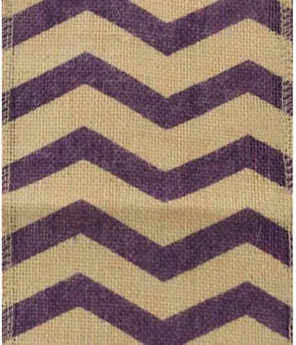 chevron burlap