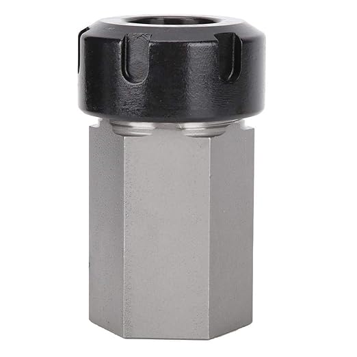 Collet Block, Hex ER25 Collet Block 42mm OD 21mm ID Collet Block Hard