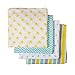 4 Pack Muslin Swaddle Blankets by Zig Zag Kid - 47x47 Large Soft 100% Cotton Baby Blankets ​For Boys and Girls