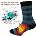 Three street Warm Thermal Socks, Unisex Winter Fur Lined Boot Thick Insulated Heated Socks For Cold Weather