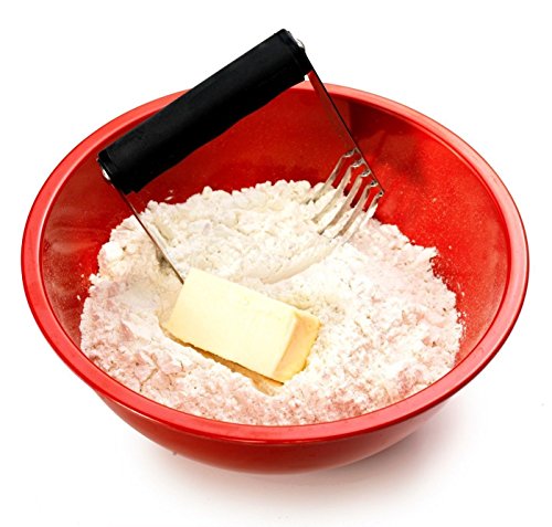 Hibery Pastry Dough Blender Flour Cutter Professiona Pastry Mixer With Heavy Duty Stainless Steel Blades