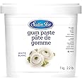 Satin Ice White Gum Paste, Vanilla, 1 Kilogram