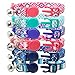 Didog 6Pcs Fresh Color Cat Collars with Bell,Breakaway Soft Adjustable Nylon Cat Collars with Safty Buckle,Fit Kitten,Small Dogs